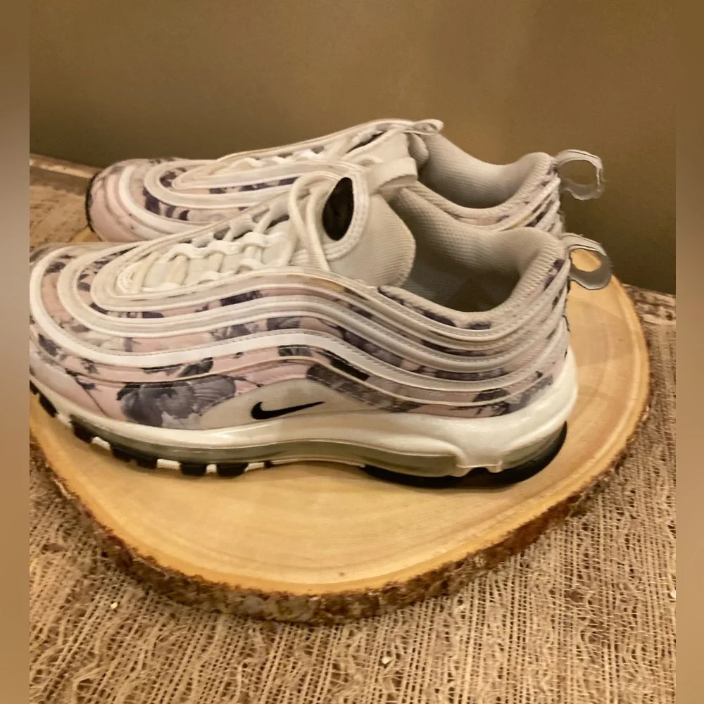 Nike Air Max 97 Soft Floral Pale Pink Wmns‎ Women’s Size 6.5 Sneakers BV6119-600